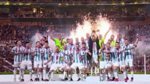 Сборная Аргентины в финале чемпионата мира по футболу обыграла Францию