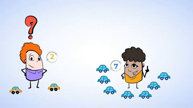 Which is bigger? - more than or less than with objects | MightyOwl Math | Kindergarten смотреть онлайн