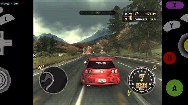 NEED FOR SPEED MOST WANTED NO GALAXY M23 (DOLPHIN EMULATOR) смотреть онлайн