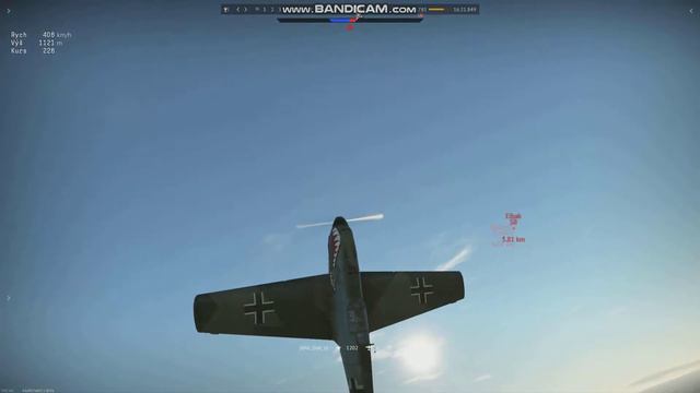 War Thunder BF 109 E1 skill 3 assistance and a small thief смотреть онлайн