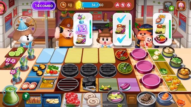 LINE CHEF Dining Samba Kitchen Stage 36-2 смотреть онлайн