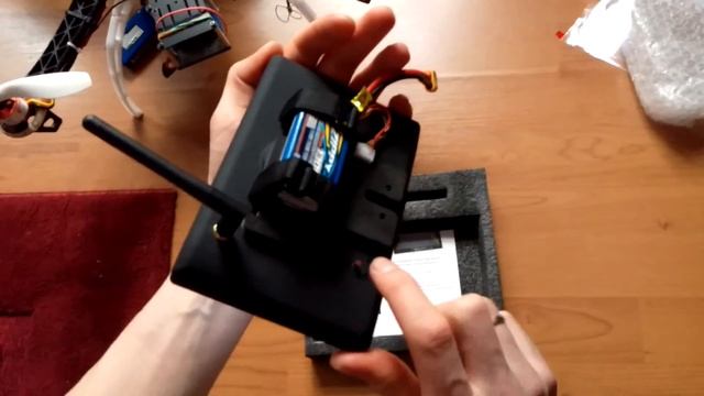 UNBOXING Eachine 7 inch FPV monitor 5.8G 32CH Diversity Wireless drone racing quadcopter смотреть онлайн