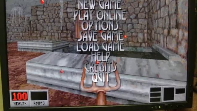 Strange Blood game flickering on GeForce GTX 670 (under DOS) смотреть онлайн