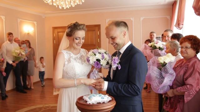 Дмитрий и Елена. ЗАГС. 16.07.2016 смотреть онлайн