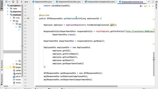 Microservices Communication using WebClient смотреть онлайн