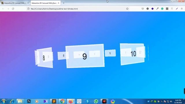How to install and use 3D carousel with CDN without downloading any file with full source code смотреть онлайн