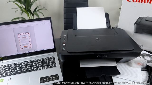CANON MG2555S LEARN HOW TO SCAN YOUR DOCUMENT TO PC, PRINT AND SHARE TO EMAIL смотреть онлайн