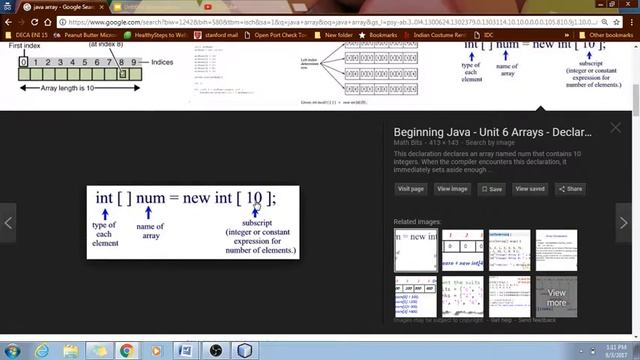 Java Tutorial #10: Arrays for beginners (1 dimensional) смотреть онлайн