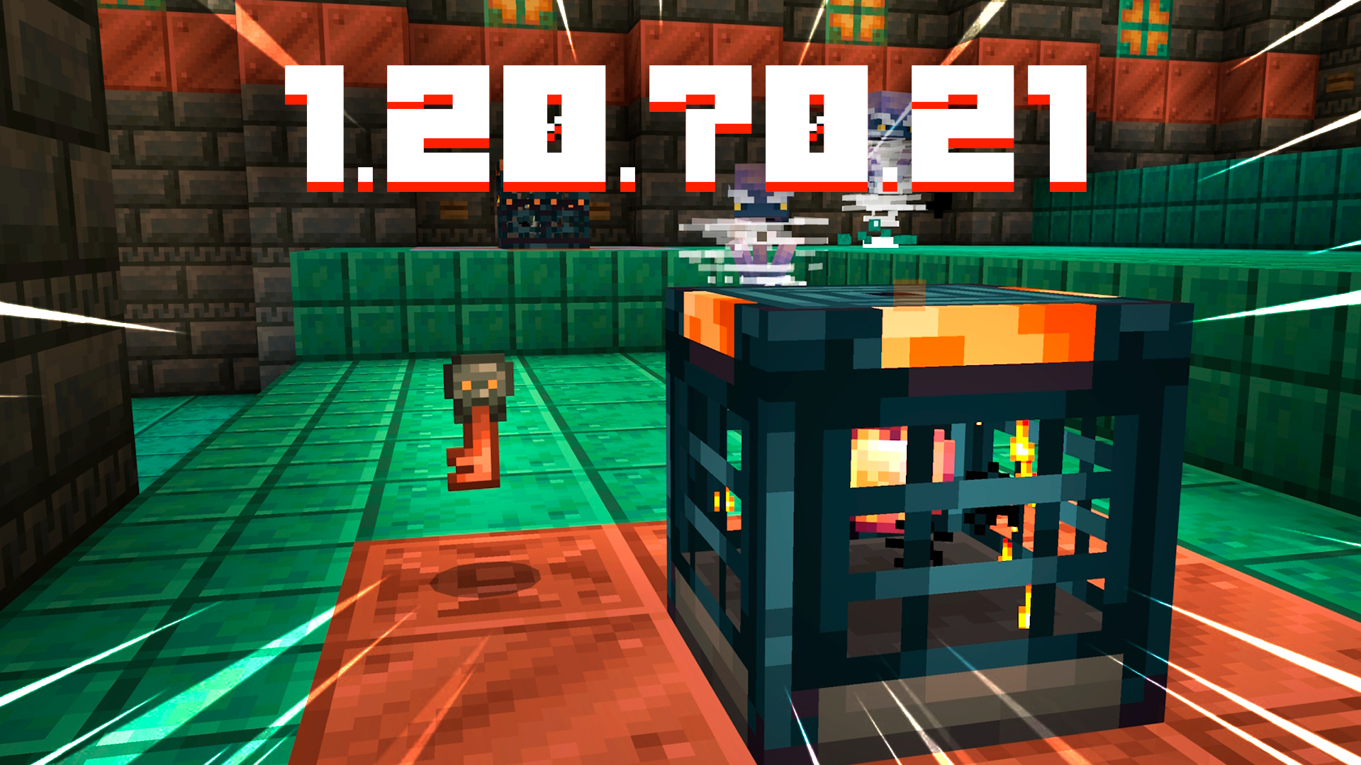 НОВАЯ БЕТА МАЙНКРАФТ ПЕ 1.20.70.21 | БЛОК ХРАНИЛИЩА смотреть онлайн