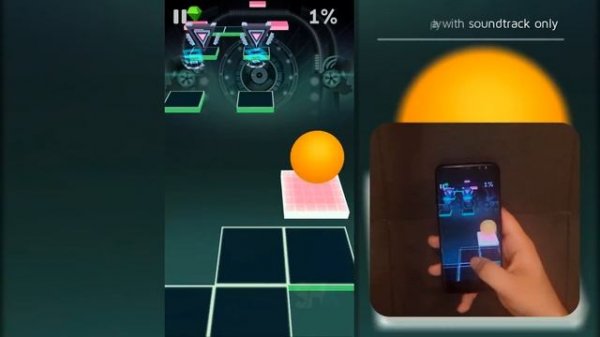 Rolling Sky Level 25 Neon 100% Clear - All Gems & Crowns | SHA