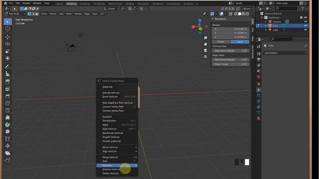 How to Remove Doubles in Blender 2.8 смотреть онлайн