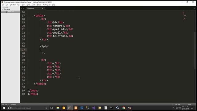 Mostrar datos de mysql en tabla html con php смотреть онлайн