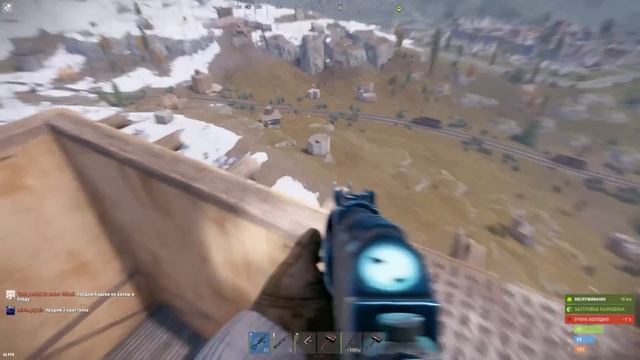 НЕБОСКРЁБ! Я выжил на НЕВОЗМОЖНОЙ высоте в игре Rust/Раст смотреть онлайн