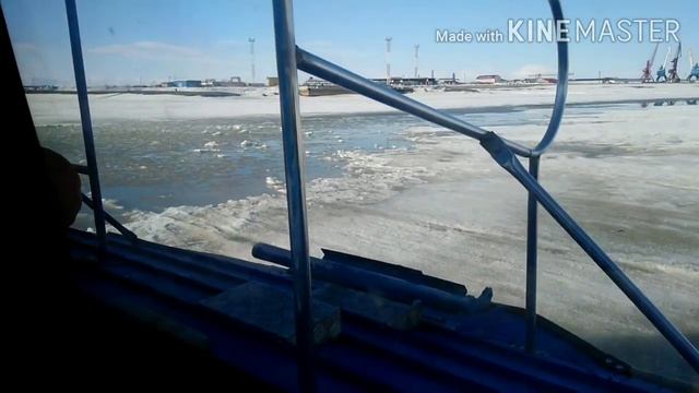 Ямал! Переправа на подушке! Салехард-Лабытнанги смотреть онлайн