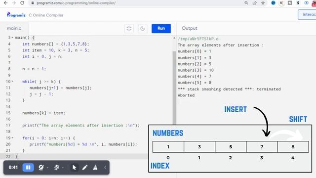 Array Operations | Operations That Can Be Performed On Arrays | C Compiler | Skillmate смотреть онлайн
