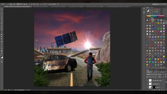 "ROAD TO" || SPEED ART [PHOTOSHOP] смотреть онлайн