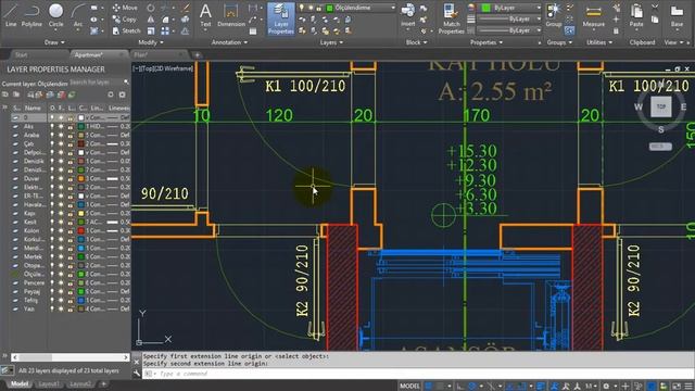 Autocad Proje Okuma | Ders 1 | Mimari Proje Üzerinden Modelleme смотреть онлайн
