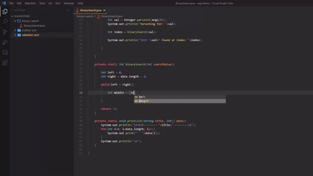 Beginner Algorithms With Java - Binary Search смотреть онлайн