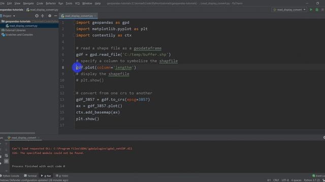 Python GIS - Show a Basemap and Shapfile with Geopandas and Contextily смотреть онлайн