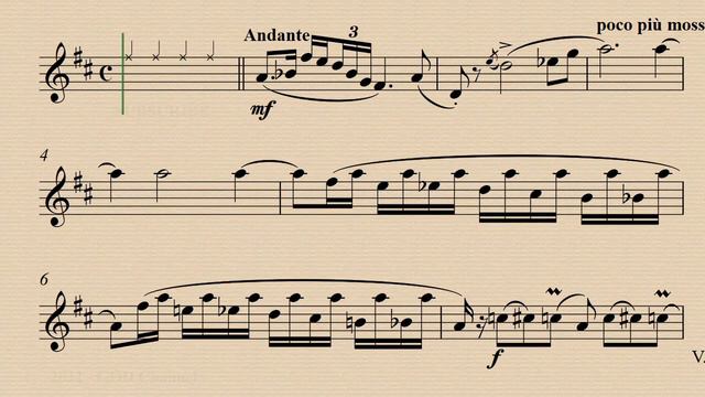 L'improvisateur Villageois - Theodore Akimenko - Flute and piano - Demo and Backing Track. смотреть онлайн