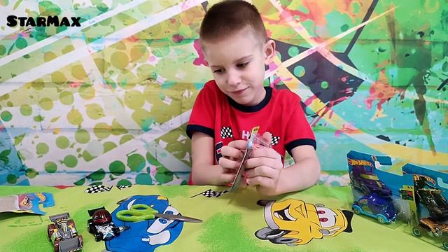 Hot Wheels 5 новых машинок. Обзор и распаковка. #hotwheels