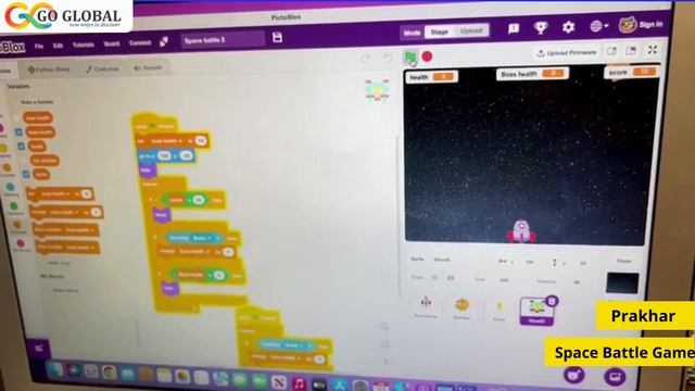 Create Space Battle Game | Artificial intelligence | #Globalite смотреть онлайн