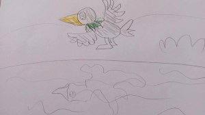 Езидская сказка. " Павлин и Ворона".