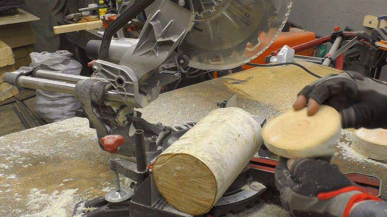 Что можно сделать из обычного полена? DIY-идея от канала GARAGE 100 смотреть онлайн