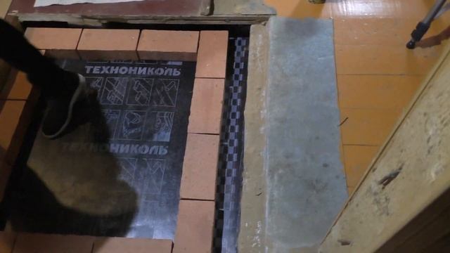 Делаем верхнюю часть фундамента для печи... смотреть онлайн