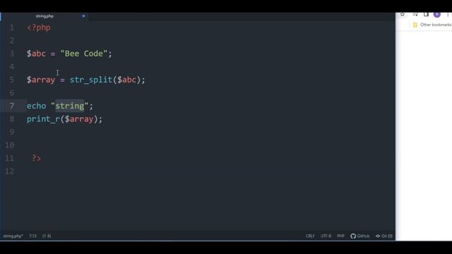 PHP String Str_split & Chunk_split Function Tutorial in Bangla #phpbanglatutorial смотреть онлайн
