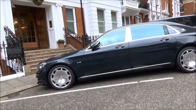 Mercedes-Maybach S600 (X222) - London смотреть онлайн