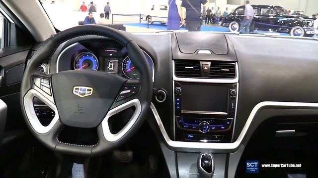 2017 Geely Emgrand EC7 - Exterior and Interior Walkaround - 2016 Moscow Automobile Salon смотреть онлайн