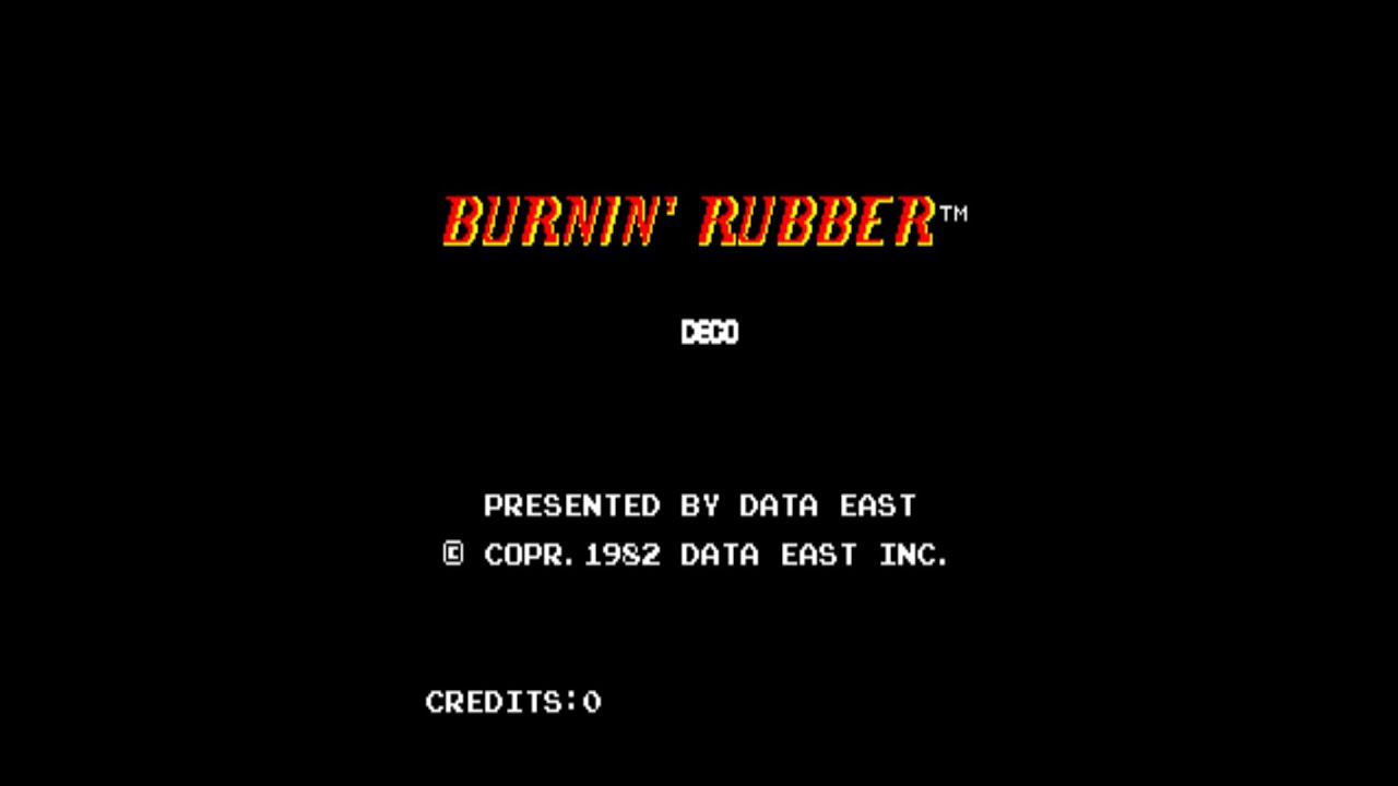 GAME ARCADE Burnin' Rubber 1982 смотреть онлайн