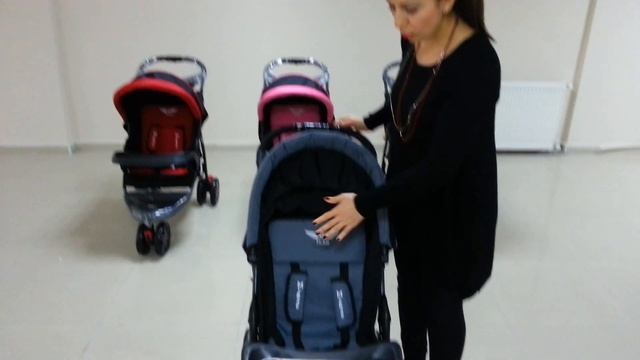 McRae MC 815 Triple Jogger 3 Tekerlekli Lux Bebek Arabası смотреть онлайн