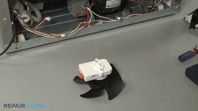 Whirlpool Sidekick Freezer Condenser Fan Motor Replacement W10854034 смотреть онлайн