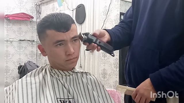 Модельная стрижка. Короткая чёлка. смотреть онлайн