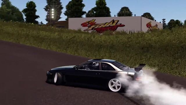Lexus SC300 sim drifting (Assetto Corsa) смотреть онлайн