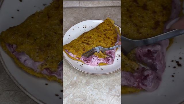 #рецепт овсяно-морковного блина с кбжу #белковыйзавтрак #еда #food #пп #кбжу #вкусно