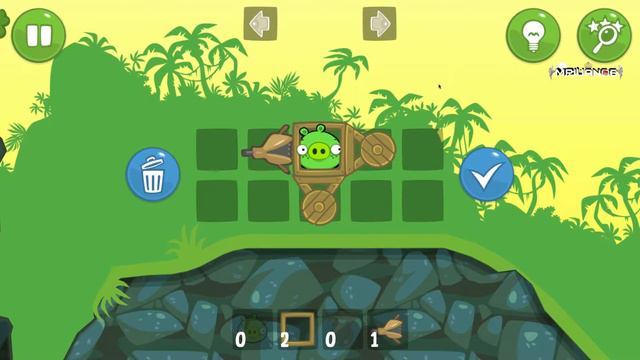 Test Bad Piggies HD смотреть онлайн