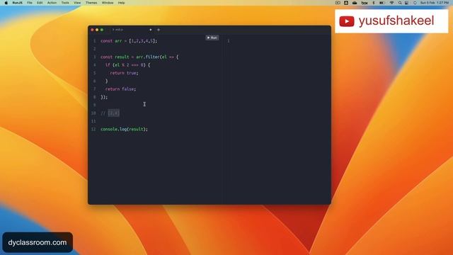 ES6 Array Filter Method #10 смотреть онлайн