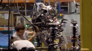 Рено Дастер,сборка авто на Московском заводе.Assembling a car Renault Duster Russia