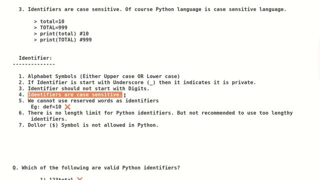 #PythonProgramming #02 -- Python Identifiers in Hindi | Alok Bharti смотреть онлайн