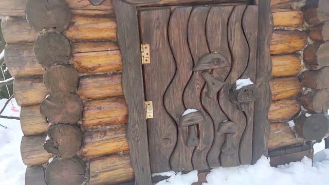 Детский домик на курьих ножках своими руками. смотреть онлайн