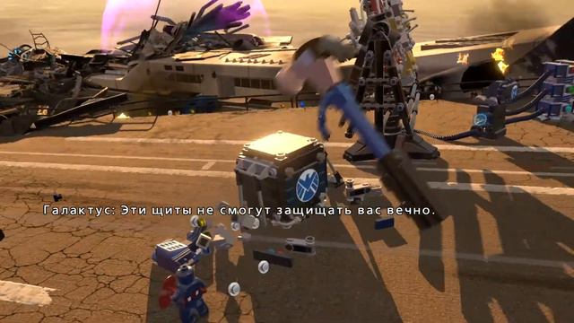 LEGO® MARVEL Super Heroes #15 Хороший, плохой, голодный || -ФИНАЛ- || БОСС: Галактус || смотреть онлайн