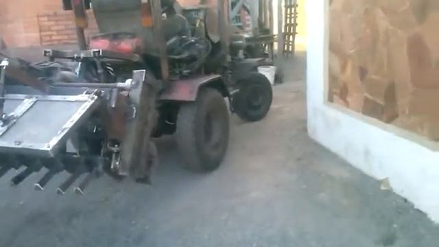 самодельный трактор смотреть онлайн