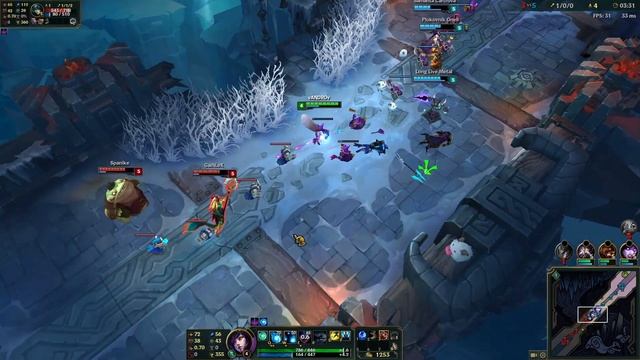 LEAGUE OF LEGENDS HD Graphics 615 Intel Core M3-7Y30 1080P