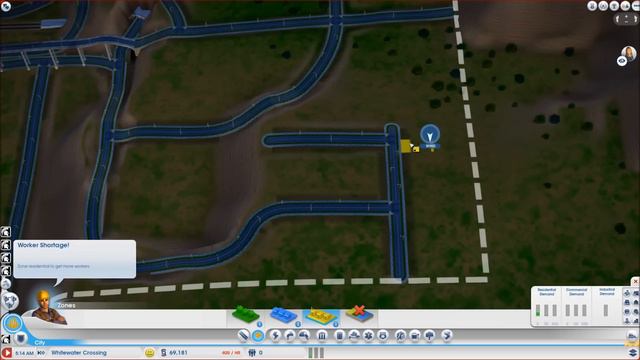 SimCity multi-city tutorial #12 how to zone, create land value and start services смотреть онлайн