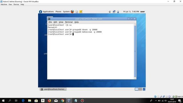 #jarkom Konfigurasi Network dan Manajemen Group dan User pada Fedora12 di Oracle Virtual Box смотреть онлайн