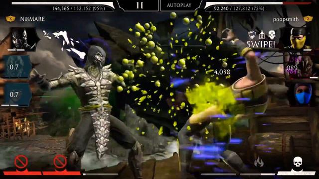 Kraken Reptile, Nimble Reptile & Pyromancer Tanya |Max Bonus Points Survivor Gameplay | MK Mobile смотреть онлайн