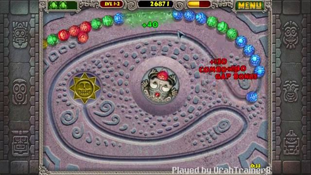 Zuma Deluxe Level 1-2 3 Seconds